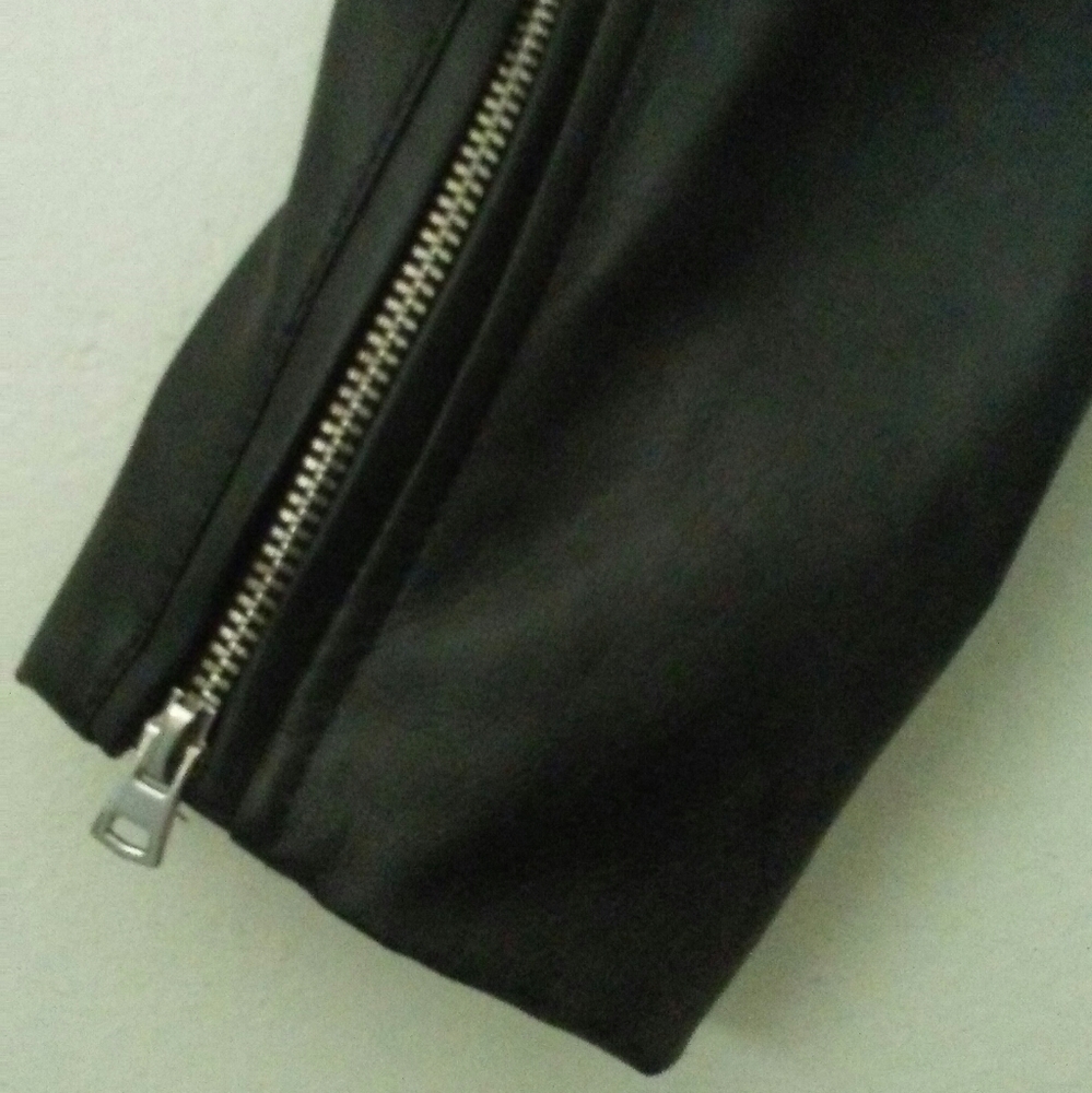 NWOT Zara Trafaluc Size XS Black Moto Jacket - Picture 6 of 6